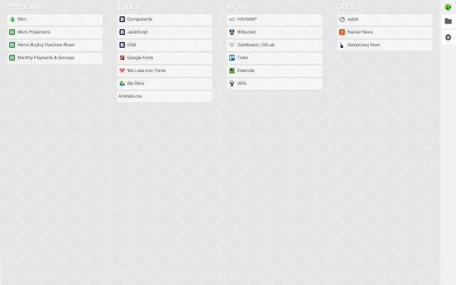 Dash Links  from Chrome web store to be run with OffiDocs Chromium online