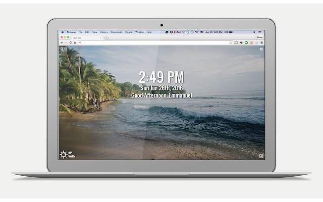 DashTab ~ A New Tab Page for Chrome  from Chrome web store to be run with OffiDocs Chromium online