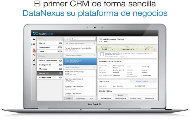 DataNexus CRM dal Chrome Web Store da eseguire con OffiDocs Chromium online