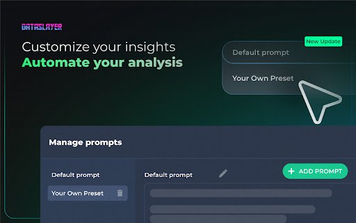 Dataslayer AI Looker Studio Analyzer  from Chrome web store to be run with OffiDocs Chromium online