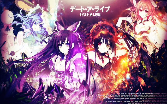 Date A Live 03 1366x768 از فروشگاه وب Chrome برای اجرای آنلاین با OffiDocs Chromium