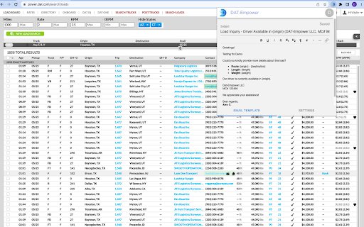 DAT Empower Testing  from Chrome web store to be run with OffiDocs Chromium online