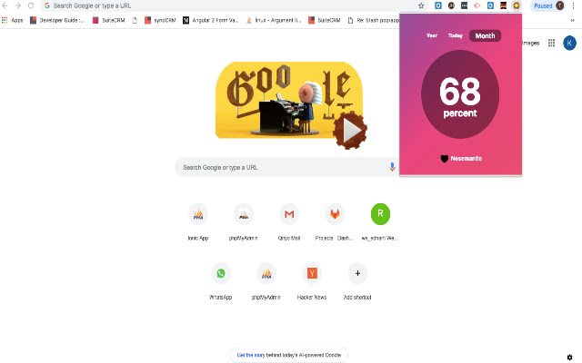 Day Gone In Percentage de la boutique en ligne Chrome sera exécuté avec OffiDocs Chromium en ligne