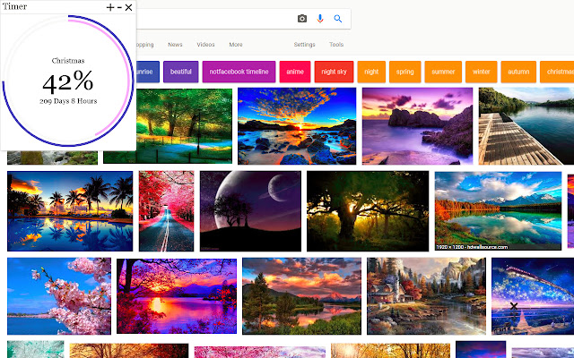 Day Percentage  from Chrome web store to be run with OffiDocs Chromium online
