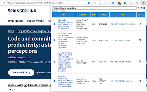 dblp Search  from Chrome web store to be run with OffiDocs Chromium online