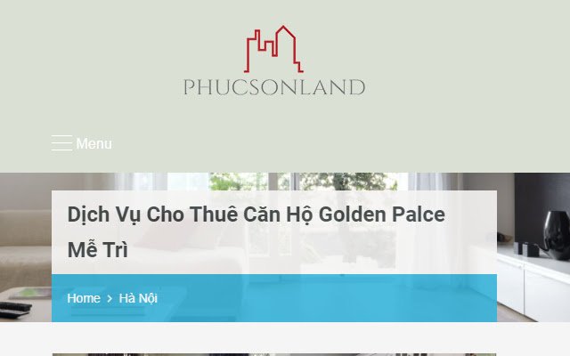Dịch vụ cho thuê căn hộ Golden Palace Mễ Trì із веб-магазину Chrome, який буде працювати з OffiDocs Chromium онлайн