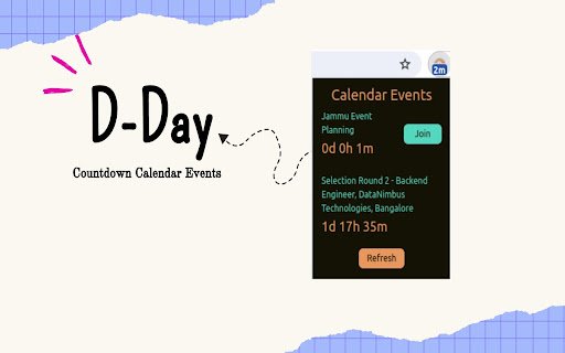 Dday  from Chrome web store to be run with OffiDocs Chromium online