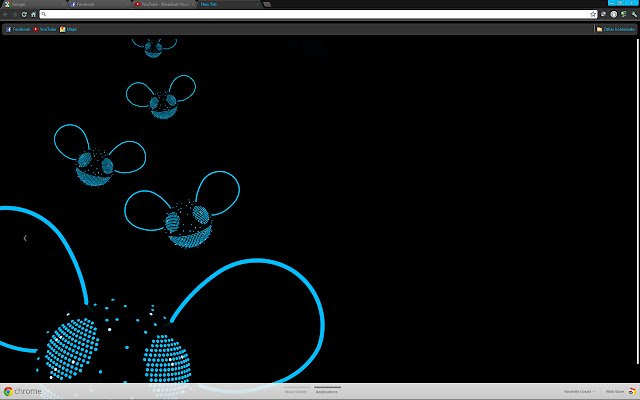 ক্রোম ওয়েব স্টোর থেকে Deadmau5 ব্লু সংস্করণ OffiDocs Chromium অনলাইনে চালানো হবে