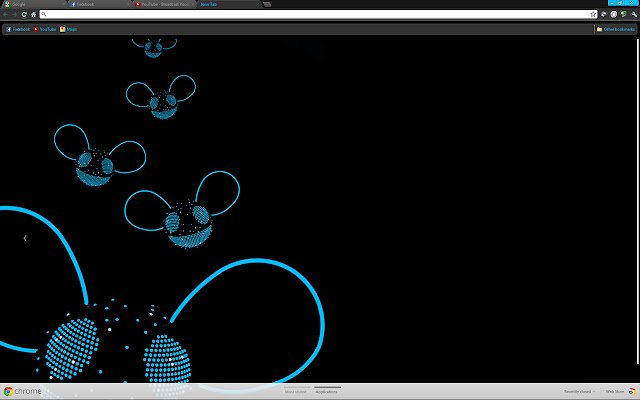 Chrome ウェブストアの Deadmau5 Blue Edition を OffiDocs Chromium オンラインで実行