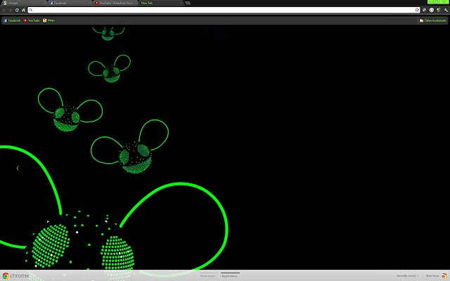 Deadmau5 Green Edition จาก Chrome เว็บสโตร์ที่จะทำงานร่วมกับ OffiDocs Chromium ทางออนไลน์