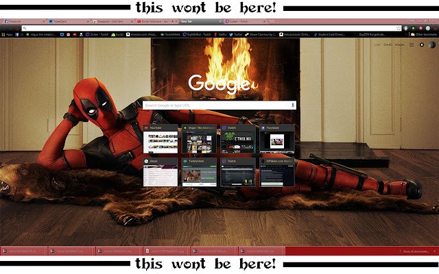 Deadpool  from Chrome web store to be run with OffiDocs Chromium online