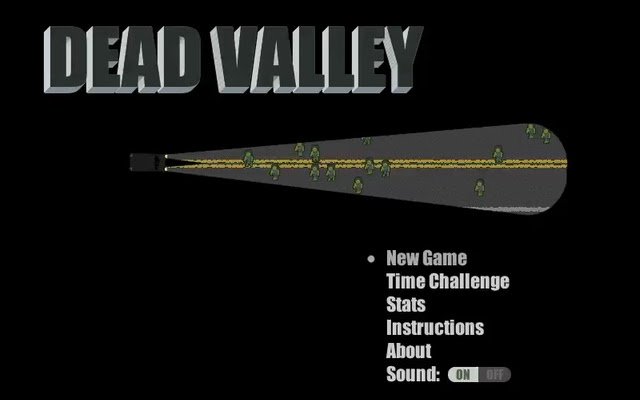 Dead Valley dal negozio web di Chrome verrà eseguito con OffiDocs Chromium online