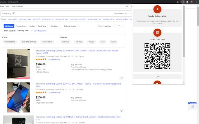 Deals Tracker for eBay  from Chrome web store to be run with OffiDocs Chromium online
