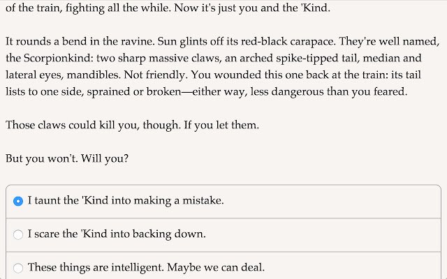 Deathless: The Citys Thirst  from Chrome web store to be run with OffiDocs Chromium online