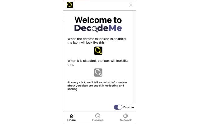 DecodeMe  from Chrome web store to be run with OffiDocs Chromium online