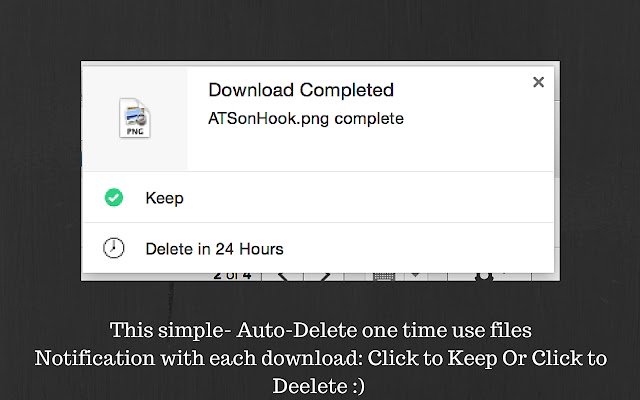 Deelete by Organizely.me  from Chrome web store to be run with OffiDocs Chromium online