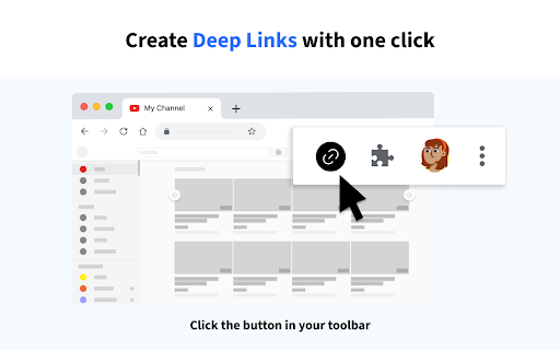Deep Links and QR Codes Linkapply  from Chrome web store to be run with OffiDocs Chromium online