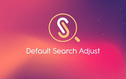 Default Search Adjust  from Chrome web store to be run with OffiDocs Chromium online