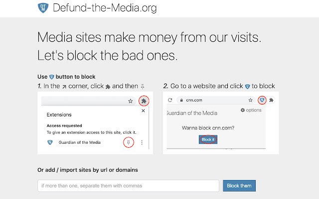 Defund Media dari toko web Chrome untuk dijalankan dengan OffiDocs Chromium online