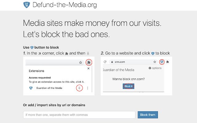 Defund สื่อจาก Chrome เว็บสโตร์เพื่อเรียกใช้ด้วย OffiDocs Chromium ออนไลน์