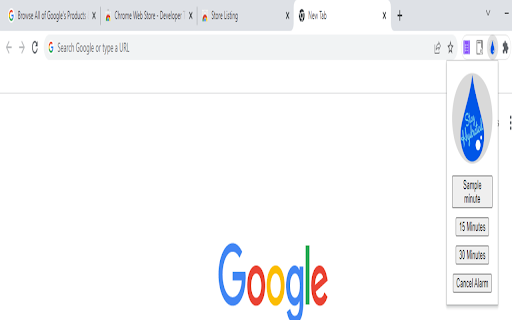Deltas Drink Water Reminder  from Chrome web store to be run with OffiDocs Chromium online