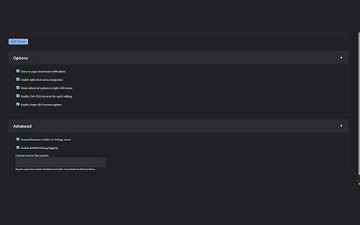 DelugeFlow  from Chrome web store to be run with OffiDocs Chromium online