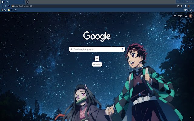 Tema de papel de parede HD Demon Slayer da Chrome Web Store para ser executado com OffiDocs Chromium online