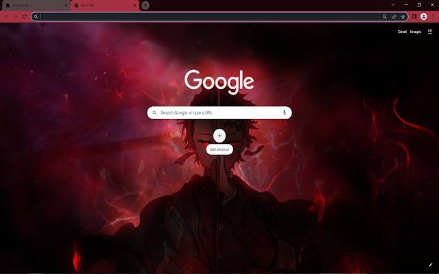 Demon Slayer: Chrome 웹 스토어의 Kimetsu no Yaiba 브라우저 테마가 OffiDocs Chromium 온라인에서 실행됩니다.