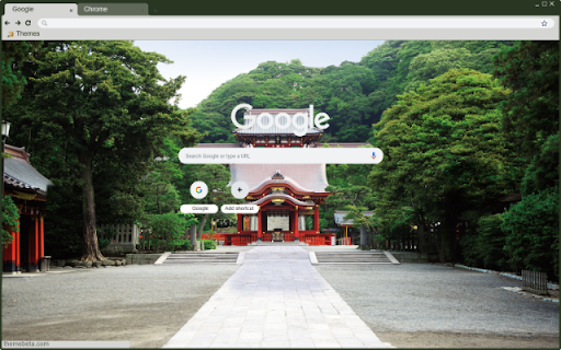Den Tsurugaoka Hachimangu  from Chrome web store to be run with OffiDocs Chromium online