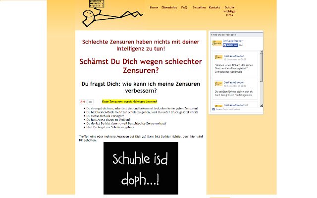 DerFauleStreber dal Chrome Web Store da eseguire con OffiDocs Chromium online