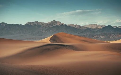 DESERT DUNES Theme  from Chrome web store to be run with OffiDocs Chromium online