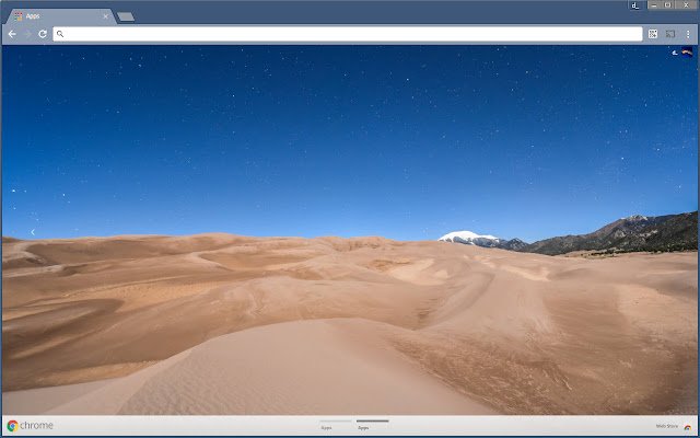 Chrome ウェブストアの Deserted Night を OffiDocs Chromium オンラインで実行