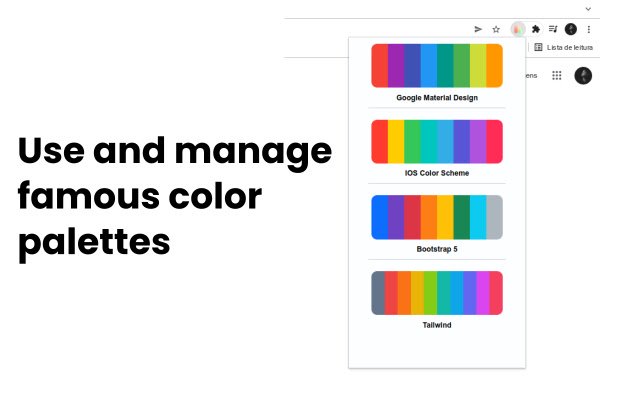Design Palette mula sa Chrome web store na tatakbo sa OffiDocs Chromium online