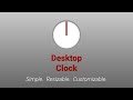 Desktop Clock  from Chrome web store to be run with OffiDocs Chromium online
