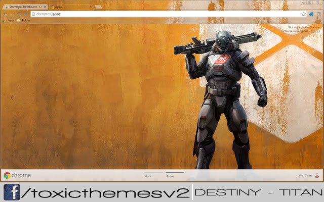 Destiny Titan din magazinul web Chrome va fi rulat cu OffiDocs Chromium online