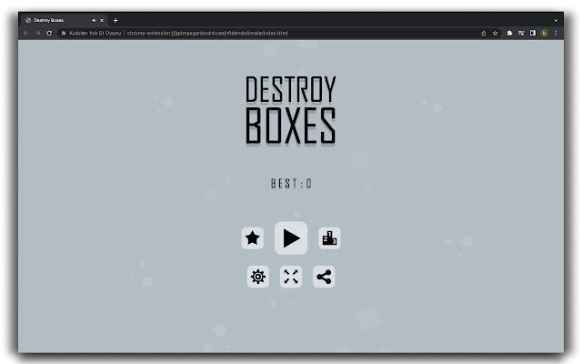 Destroy Boxes Game HTML5 Game  from Chrome web store to be run with OffiDocs Chromium online