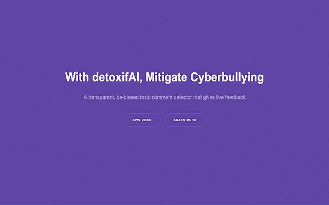 detoxifAI Toxic Comment Blocker  from Chrome web store to be run with OffiDocs Chromium online