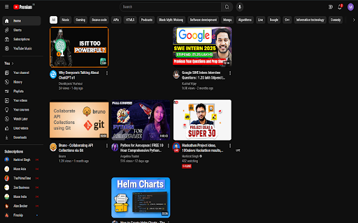 DetoxiTube  from Chrome web store to be run with OffiDocs Chromium online