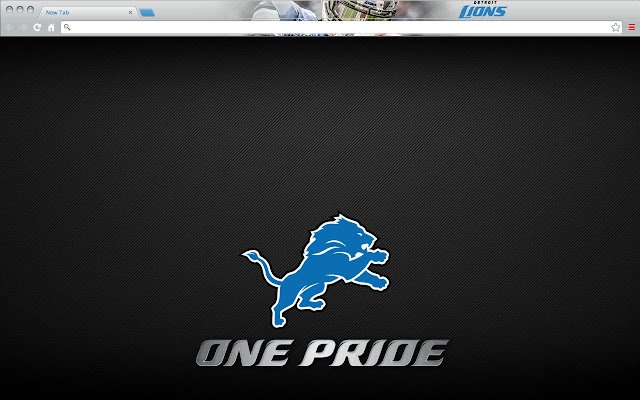 Detroit Lions Theme  from Chrome web store to be run with OffiDocs Chromium online
