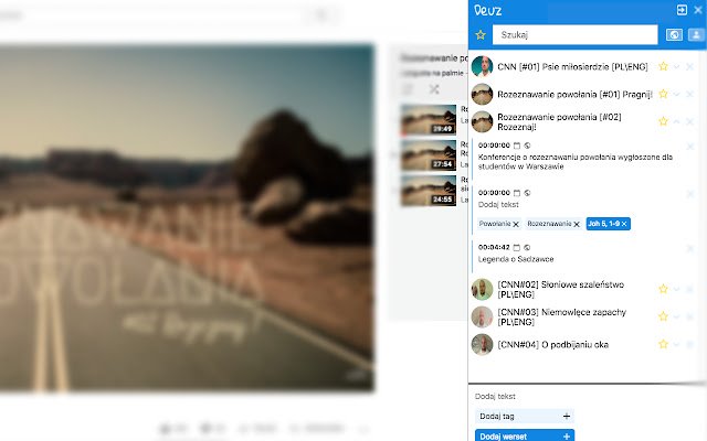 Deuz Chrome Extension  from Chrome web store to be run with OffiDocs Chromium online