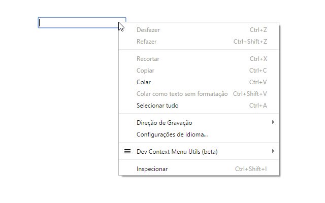 Dev Context Menu Utils (beta)  from Chrome web store to be run with OffiDocs Chromium online