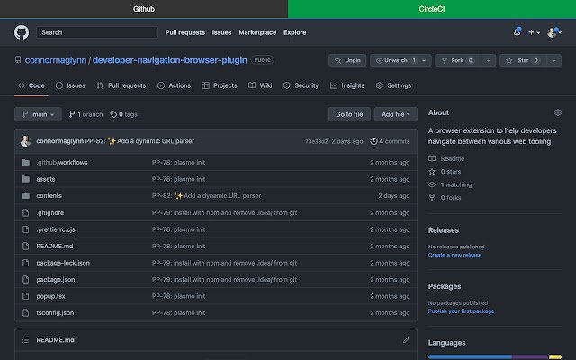 Developer Navigation  from Chrome web store to be run with OffiDocs Chromium online