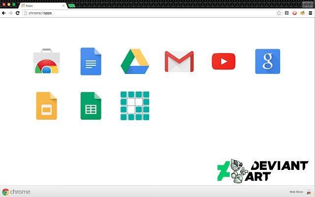 OffiDocs Chromium online で実行される Chrome Web ストアの DeviantArt テーマ