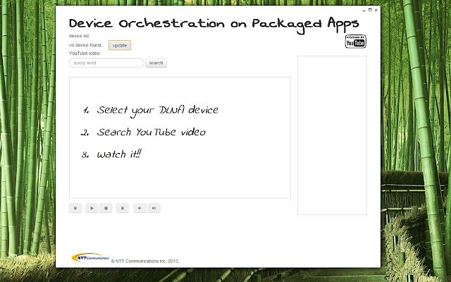 Orchestration ng Device sa Mga Naka-package na App mula sa Chrome web store na tatakbo sa OffiDocs Chromium online
