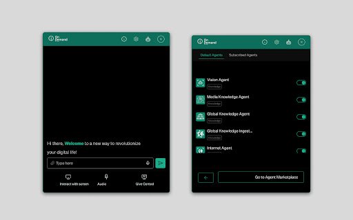 DEV | Ondemand  from Chrome web store to be run with OffiDocs Chromium online