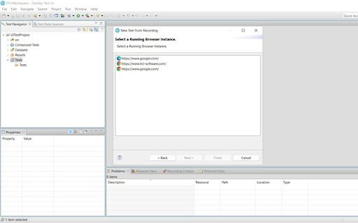 DevOps Test UI Web UI  from Chrome web store to be run with OffiDocs Chromium online