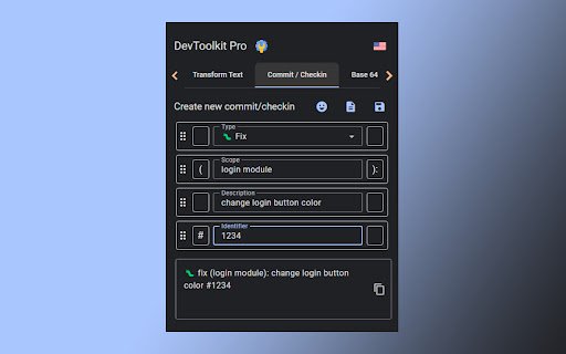 DevToolkit Pro  from Chrome web store to be run with OffiDocs Chromium online