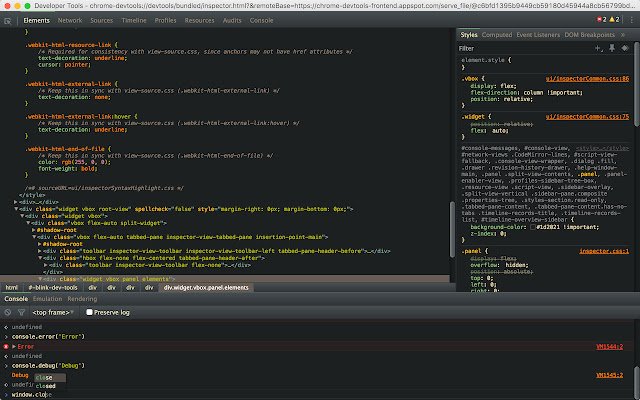 Tema DevTools: Gruvbox Dark de Chrome web store para ejecutarse con OffiDocs Chromium en línea