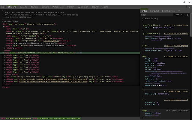 Tema DevTools: Monokai TK#MOD daripada kedai web Chrome untuk dijalankan dengan OffiDocs Chromium dalam talian