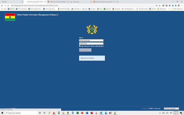 DHIMS Tools Kit  from Chrome web store to be run with OffiDocs Chromium online